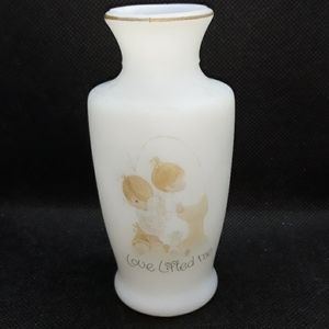 Enesco "Love lifted me" Precious Moments mini vase